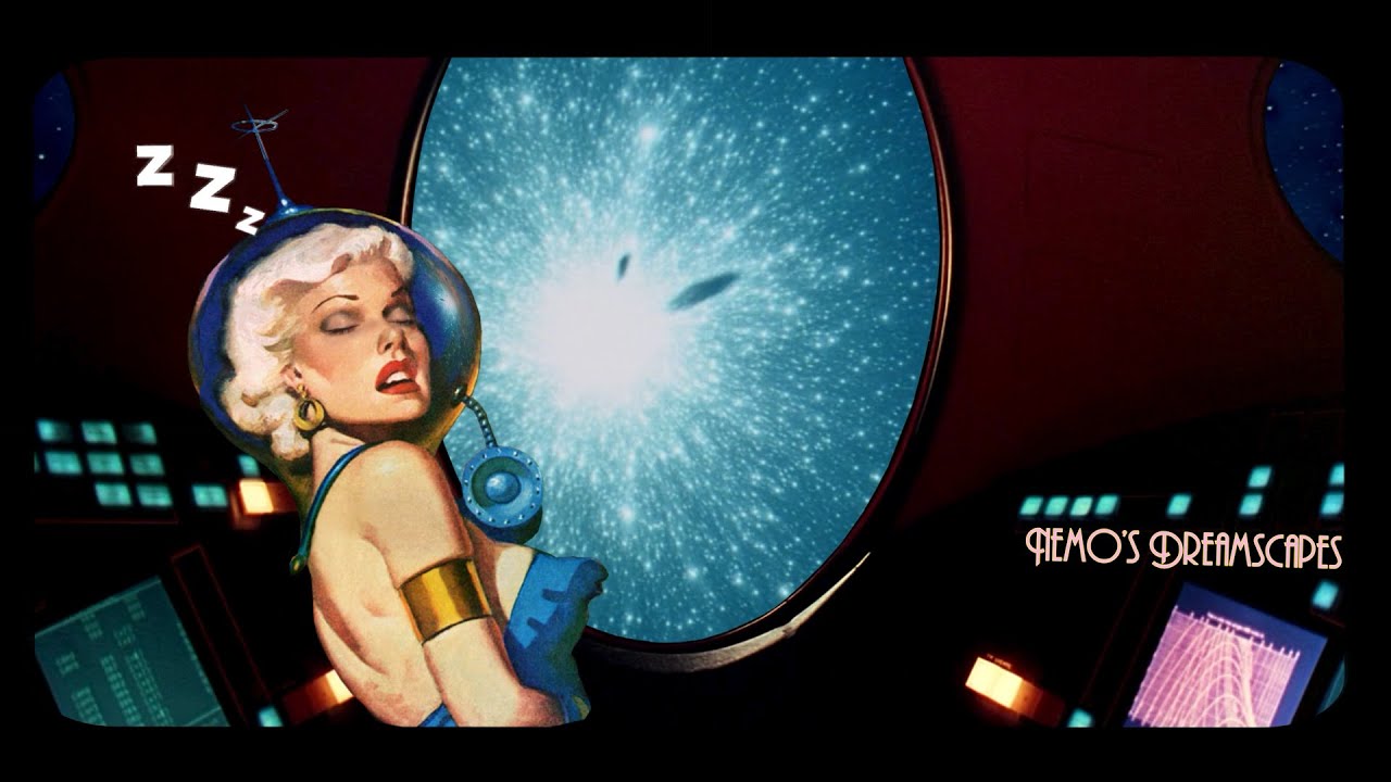 Oldies music playing in space - A Space Odyssey ambience (space ambient ...
