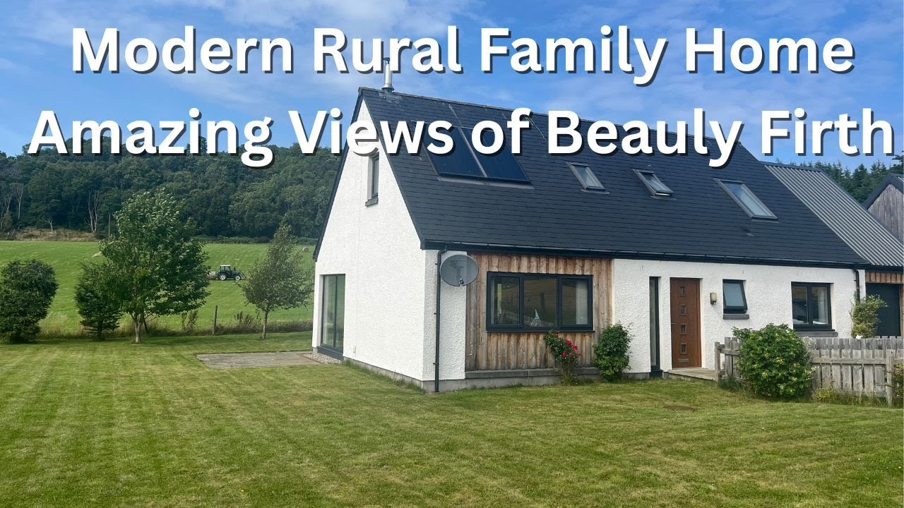 North Kessock - Rural Scottish Highlands - Easy Access Inverness City - Amazing Views £430K