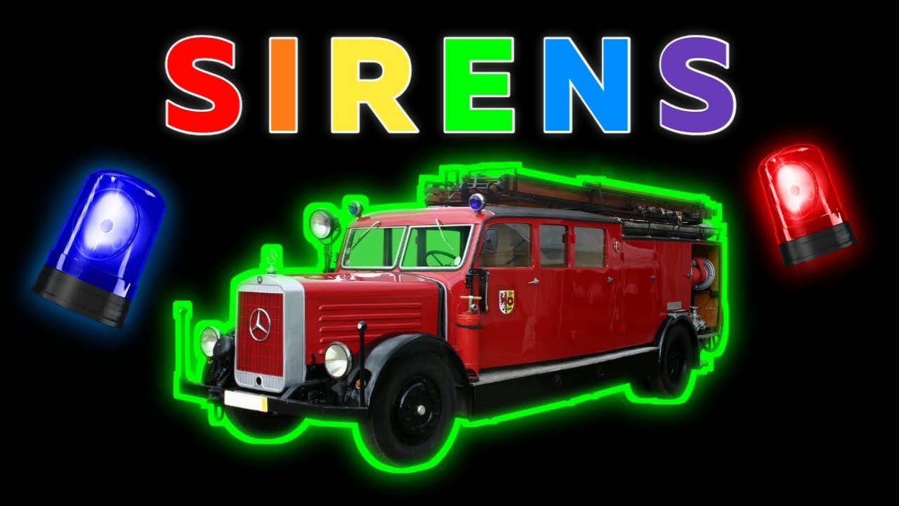 Sirens of Police, Fire Truck, Ambulance in Different Countries • Sound