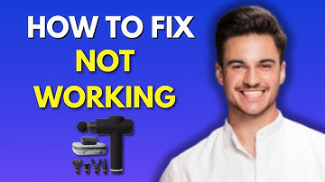 NEW!  How To Fix a Sharper Image Massage Gun Not Working (2025) ⚠️ | Power, Charging & Motor Fixes