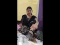 Indian feet on bed with black suit &amp; high heels #feet #soles #foot 