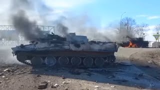 Подбитая Военная Техника России Под Харьковом