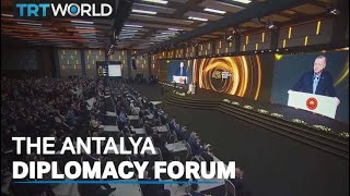The Antalya Diplomacy Forum