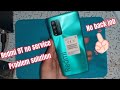 Redmi 9t no service problem solution 