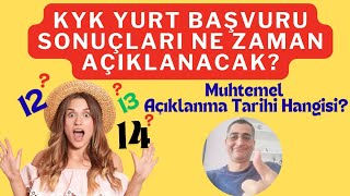 Kyk Yurt Başvuru Sonuçları Ne Zaman Açıklanacak?