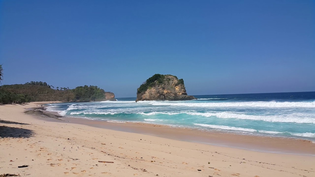 Pantai Selatan Malang  Jawa Timur YouTube