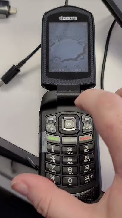Transfer contacts from kyocera flip phone to android