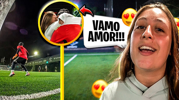 Levei minha Namorada para assistir meu jogo!