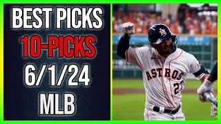 FREE MLB Picks Today 6/1/24 - All GAMES Best Picks!