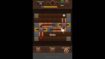 Roll The Ball Slide Puzzle 2 Time Basic O Level 10 Walkthrough