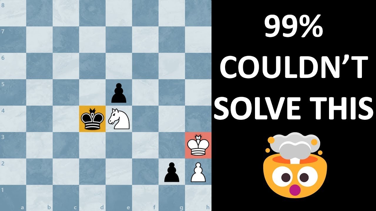 99% of People Fail to Solve This Chess Puzzle - YouTube