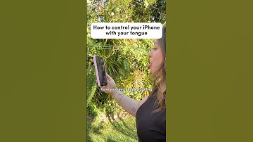How to scroll with your tongue on iPhone iOS26