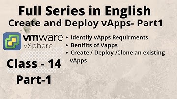 VMware vApp Explained | VMware vApp vs VM | How to Create vApp in English | VMware vSphere 7.0