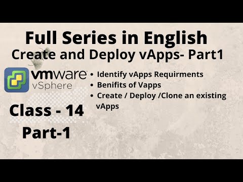 VMware vApp Explained | VMware vApp vs VM | How to Create vApp in English | VMware vSphere 7.0