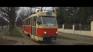 Czech Republic, Prague, tram 23 ride from Královský letohrádek to I. P. Pavlova