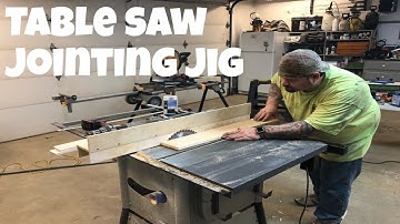 Jointing jig for your table saw.