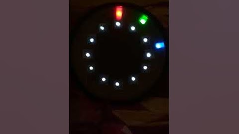 Wall Clock Using Arduino + 60LED WS2812B Analog Digital Clock