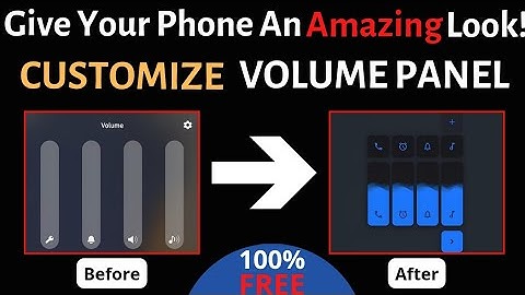 How To Customize Volume Panel🔥|| In Any Android Phone💯|| Customize Easily || Complete Tutorial