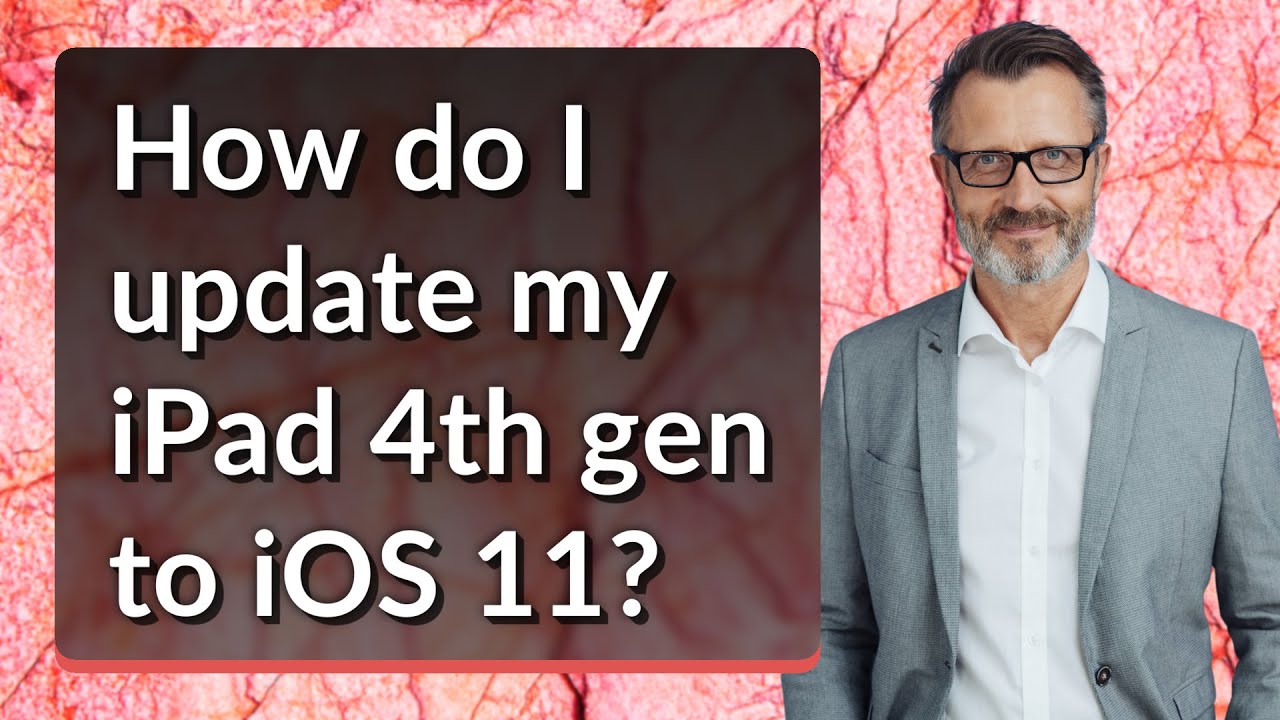 How do I update iPad to iOS 11? - YouTube