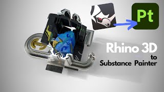 Exporting Rhino model to Adobe Substance Painter by Some Design Tutorials 1,155 views 1 year ago 1 minute, 35 seconds