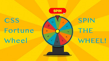 CSS Fortune Wheel/ Conic-gradient/ Random Result