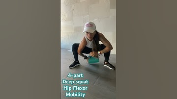 4-part (w block) deep squat internal rotation knee drops