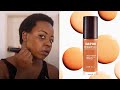 Honest af wear test  review zaron brown skin liquid foundation  deola adebiyi