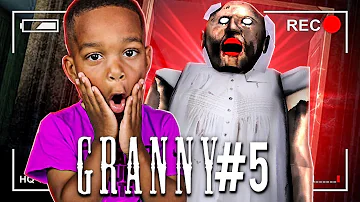 ESCAPE SCARY GRANNY HOUSE AT 3AM CHALLENGE PART 5 | Don't Play This At Night With DJ's Clubhouse!