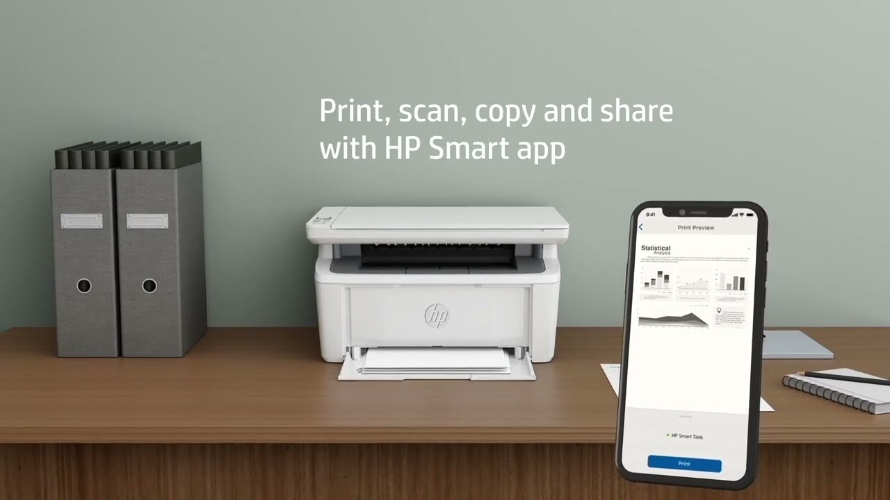 HP Laserjet MFP M141w All in One Wireless Print, Scan, Copy