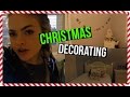 GETTING OUR TREE &amp; DECORATING|| christmas vlogging #1