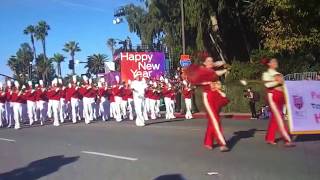 Rose Parade 2020 band - Pasadena Community College