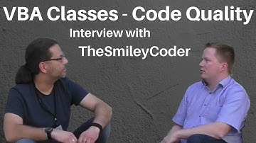 Better VBA - VBA Classes - Code Quality - Interview with TheSmileyCoder at AccessDevCon