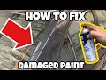 How to FIX Badly Damaged Paint using Spray Cans!