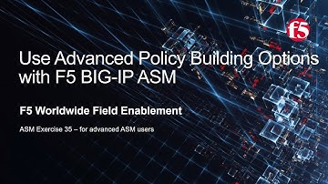 This video is no longer current: Use Advanced Policy Building Options