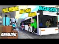 Animasi kocak tahun baru pulang kampung ke surga  bochil salah naik bus malah ke surga