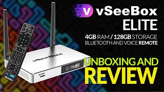 Unboxing and Review: VSeeBox Elite Android Box - 4GB RAM, 128GB Storage, and Voice Bluetooth Remote! screenshot 5