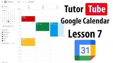 Google Calendar Tutorial - Lesson 7 - Edit, Duplicate and Delete Event