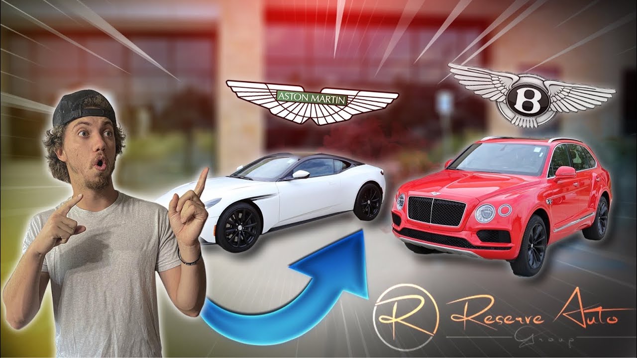 Driving a BENTLEY BENTAYGA and ASTON MARTIN DB11...