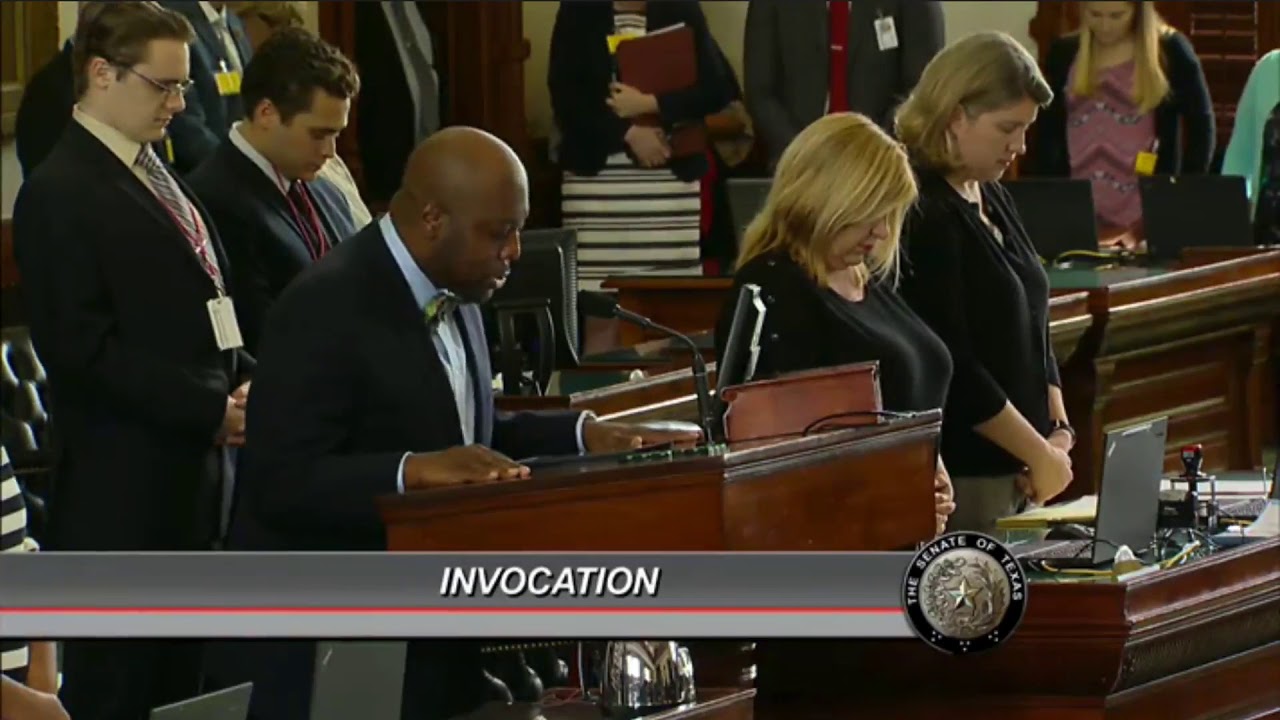 Senate Invocation   Dr  Charles A  Moody, Jr    February 27, 2017