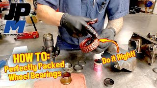 HOW TO: Pack Wheel Bearings with Grease  the easy way