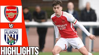Arsenal vs West Brom | All Goals & Highlights | U18 Premier League | 06/04/24