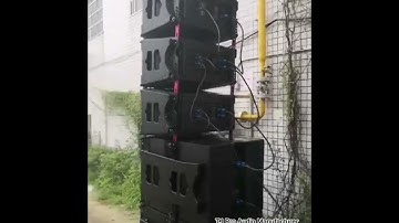 Waterproof Professional Line Array Sound Equipment (Matched Rain Cover Available)