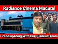 Radiance cinemas madurai grand opening 2nd largest screen in tn  epiq  4k rgb laser  dolby atmos
