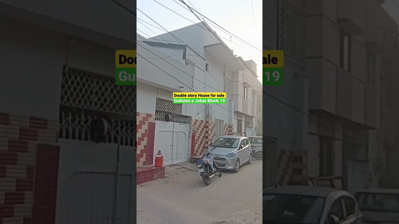 Double Story House for sale in Gulistan e Johar 