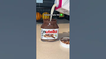 Keep Your Empty Nutella Jar 