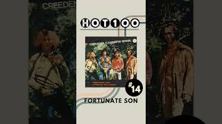 #OnThisDay in 1969, #CCR&#39;s &quot;Fortunate Son&quot; peaked at No. 14 on the #Billboard Hot 100 Chart #shorts