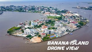 DRONE VIEW OF BANANA ISLAND LAGOS