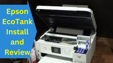 New Epson Ecotank 2760 3 in 1 Printer,Copier, and Scanner w Dr  Joe