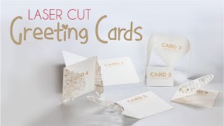 Laser Cut Greeting Card