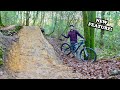 We Build and Ride a New Trick Jump Feature on the Canyon Downhill Track!